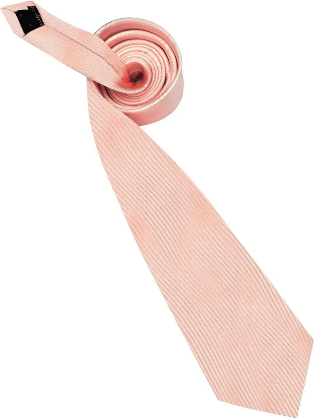 Mens Dusty Pink Solid Twill Textured Woven Silk Formal Necktie For Wedding Dress